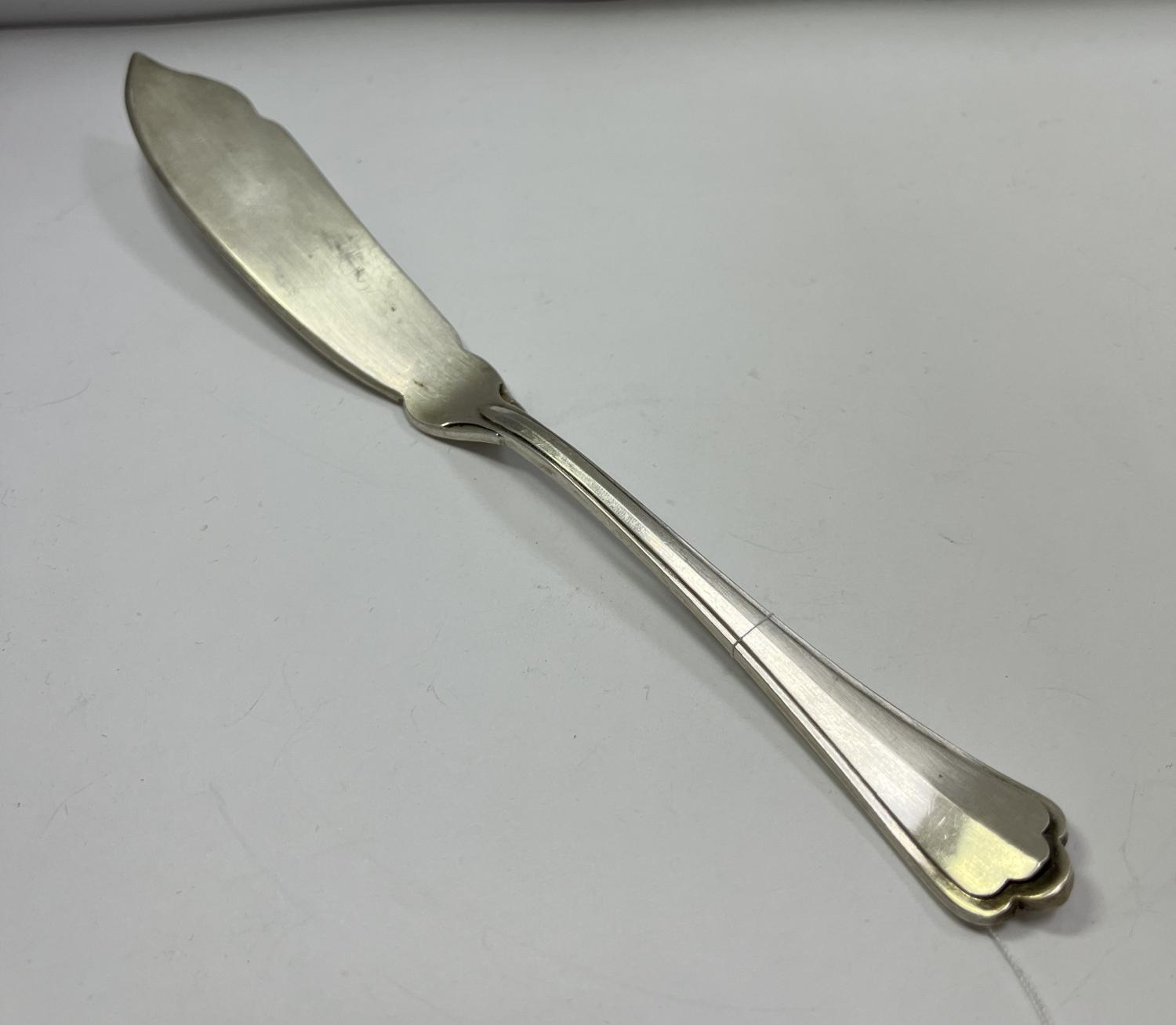 Серебряный нож для рыбы (33478646) 0