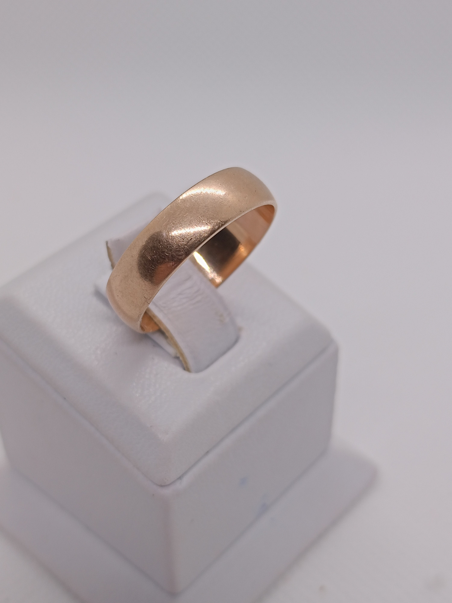 Обручальное кольцо из красного золота (33778063)  1