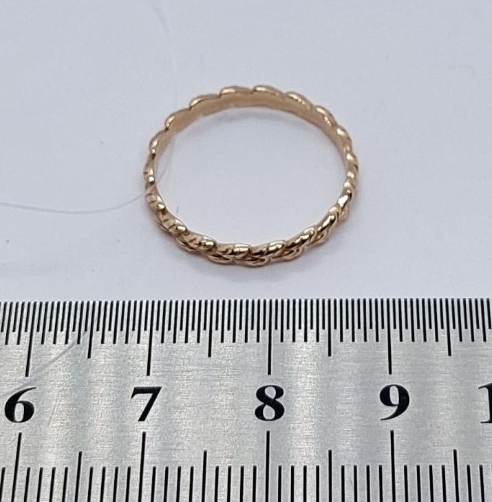 Кольцо из красного золота (33219920) 4