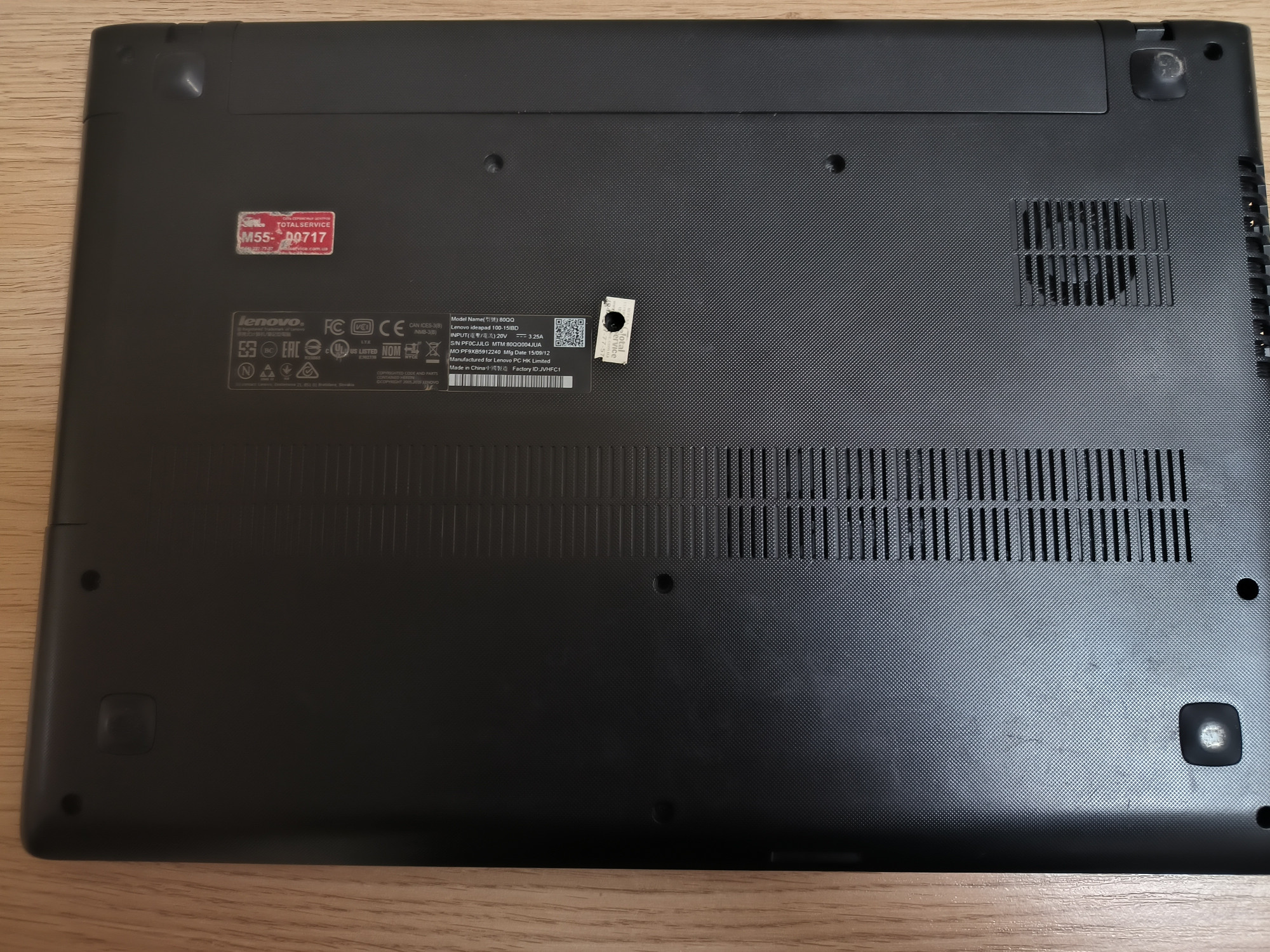 Ноутбук Lenovo IdeaPad 100-15 IBD (80QQ004JUA) (33596518) 3