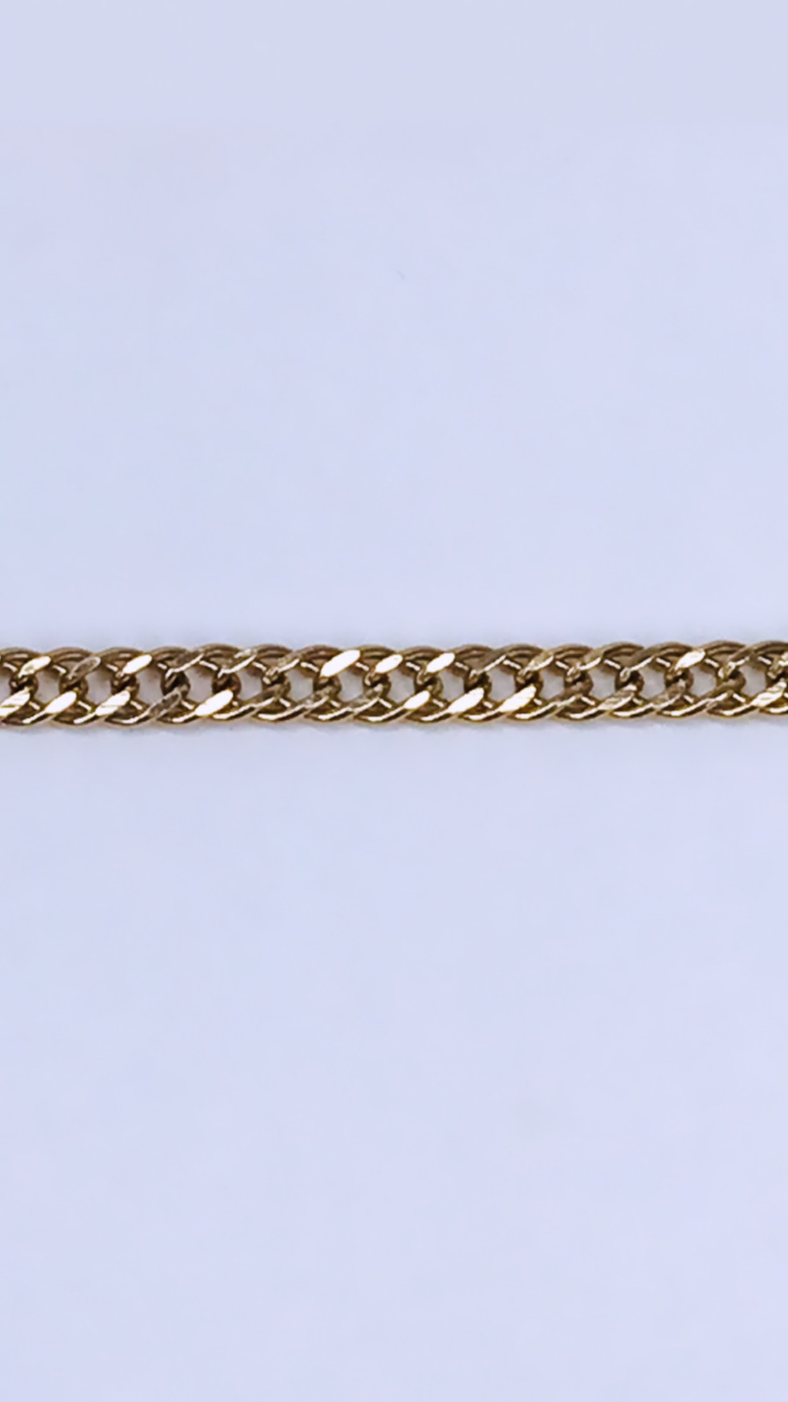 Цепь из красного золота с плетением двойной Ромб (30515906) 1