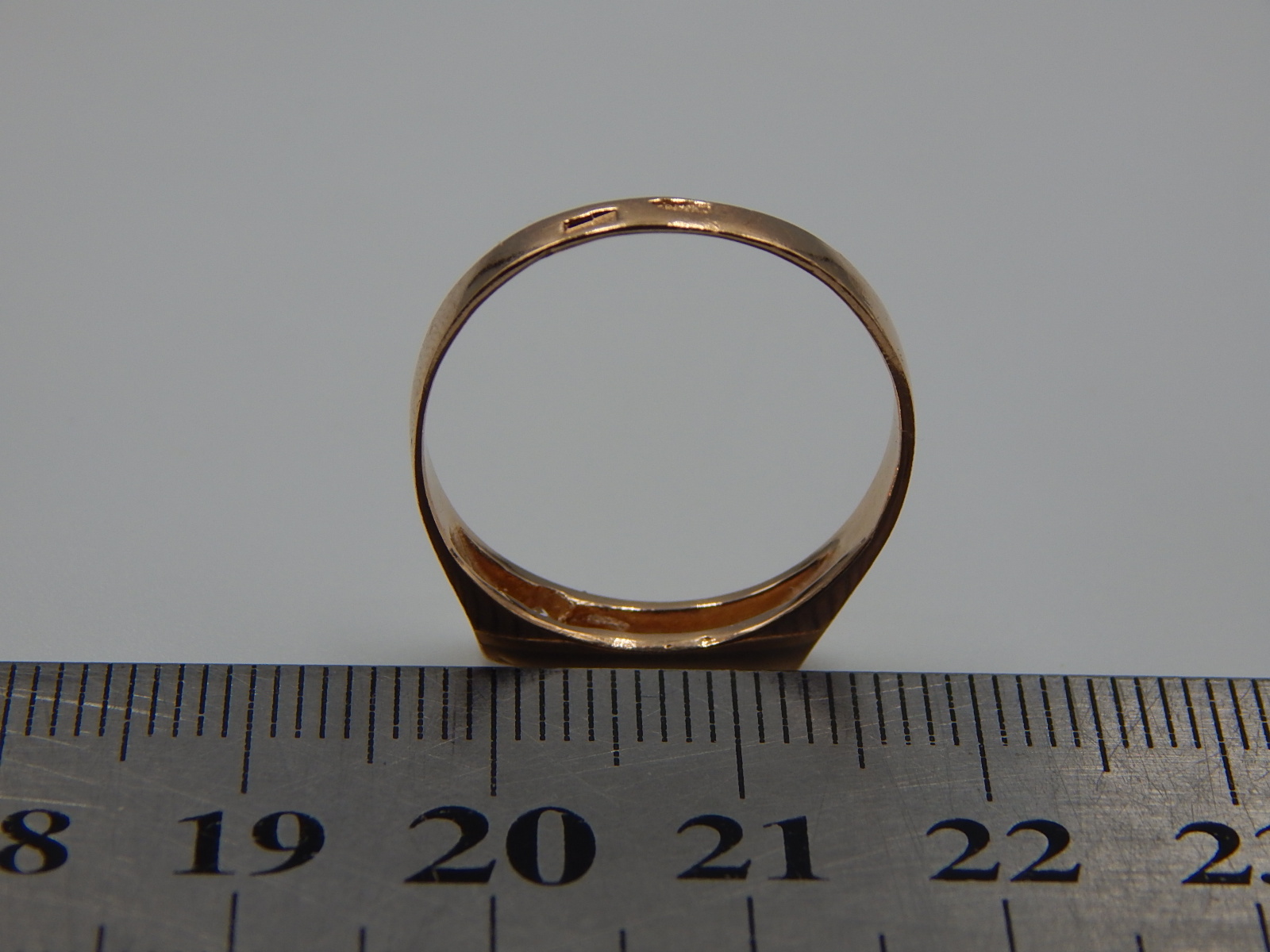 Перстень из красного золота с цирконием (33477366) 4