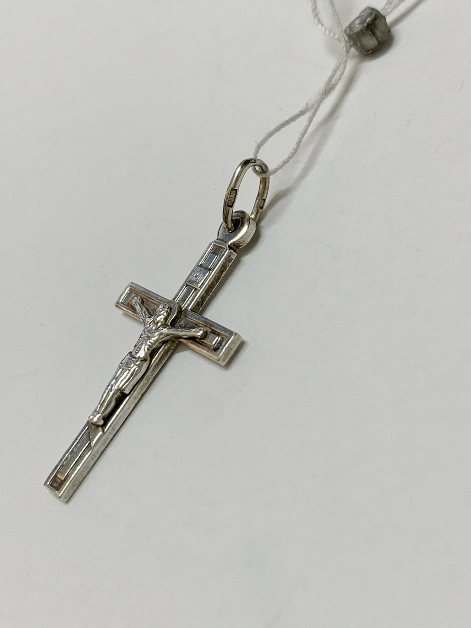 Срібний підвіс-хрест (5444057) 2