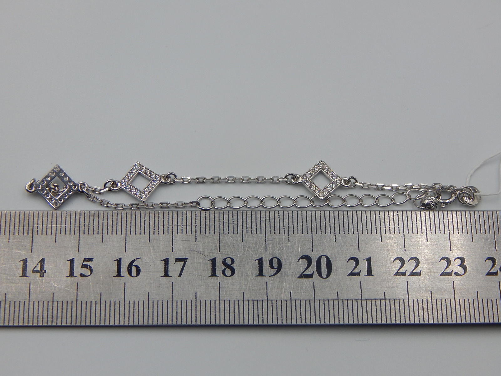 Срібний браслет із цирконієм (33366306) 2