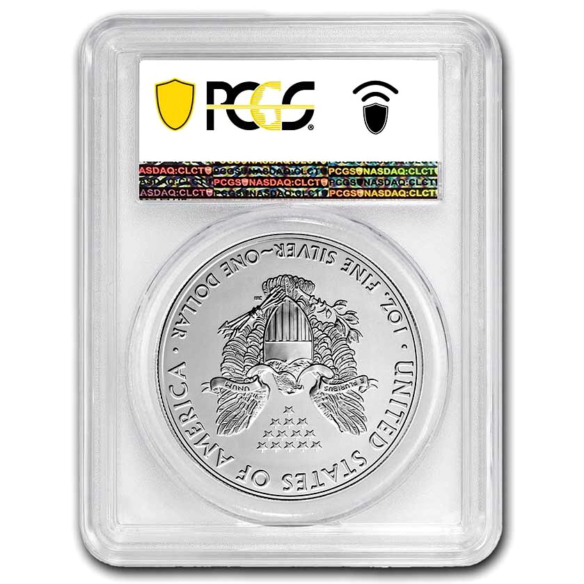 Срібна монета 1oz Американський Орел 1 долар 2021 США (31564084) 4