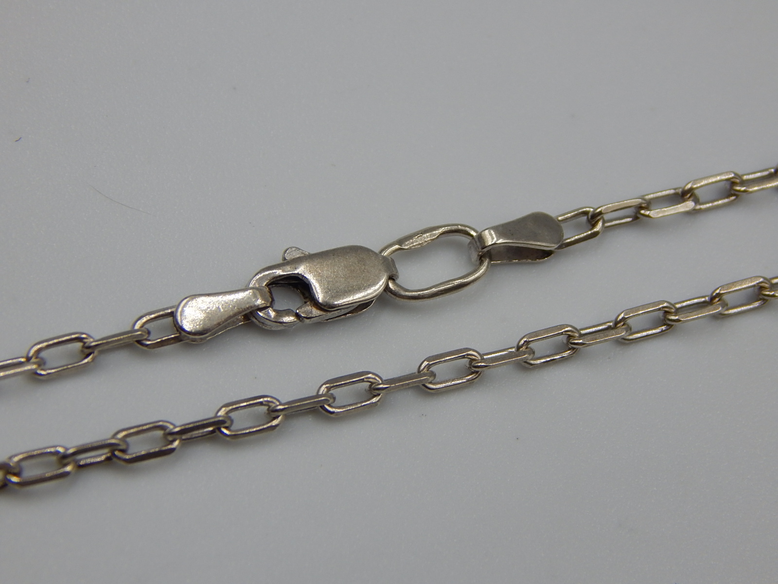 Серебряная цепь с плетением Якорное (32557373) 0