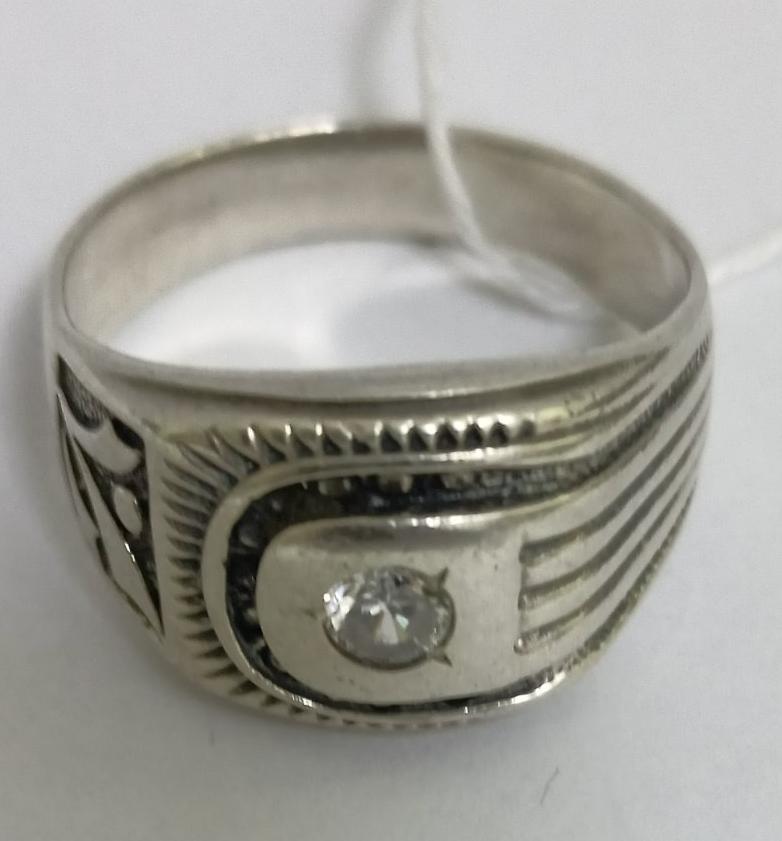 Срібний перстень із цирконієм (32582660) 2