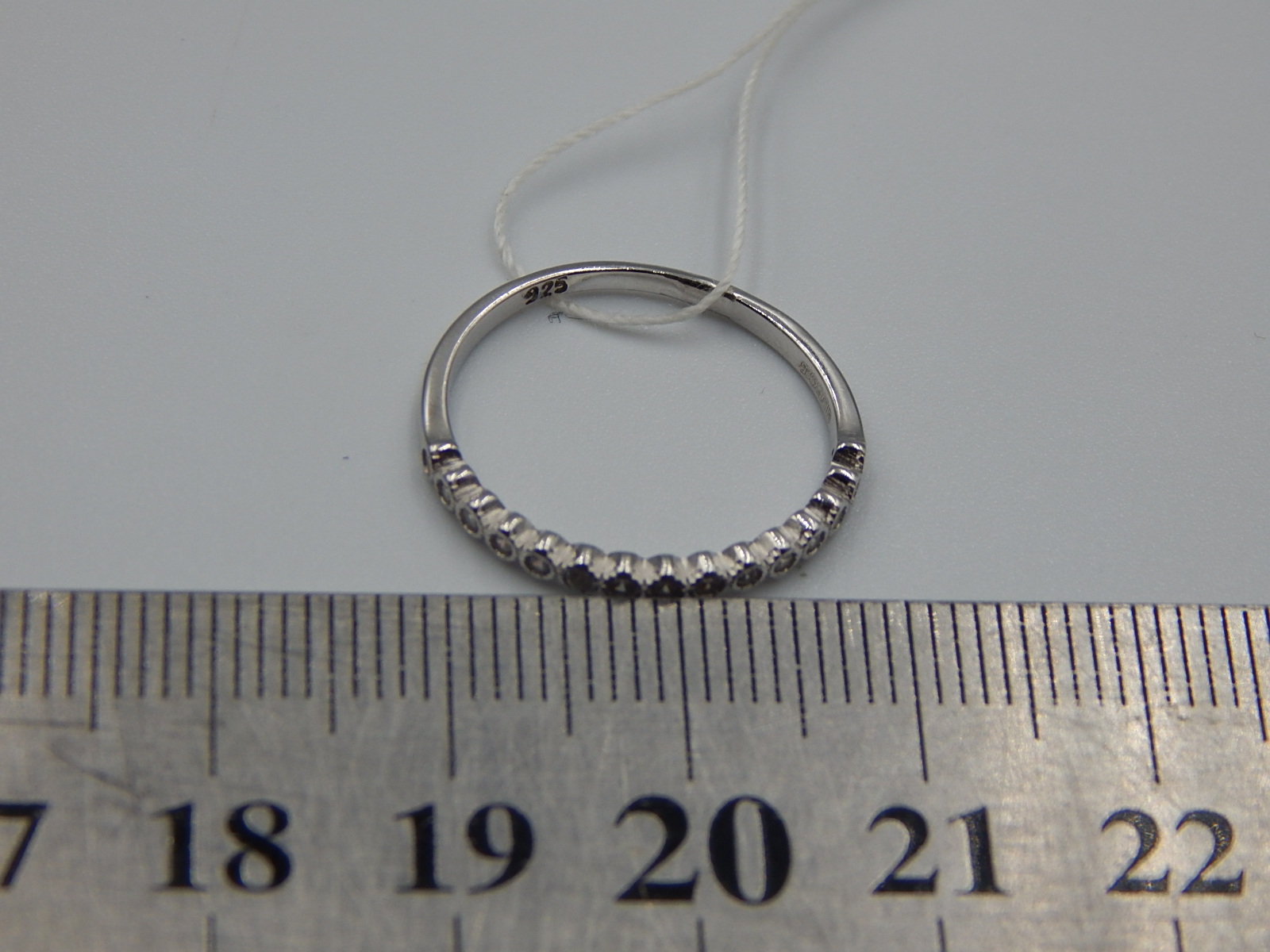 Серебряное кольцо с цирконием (31292761) 2
