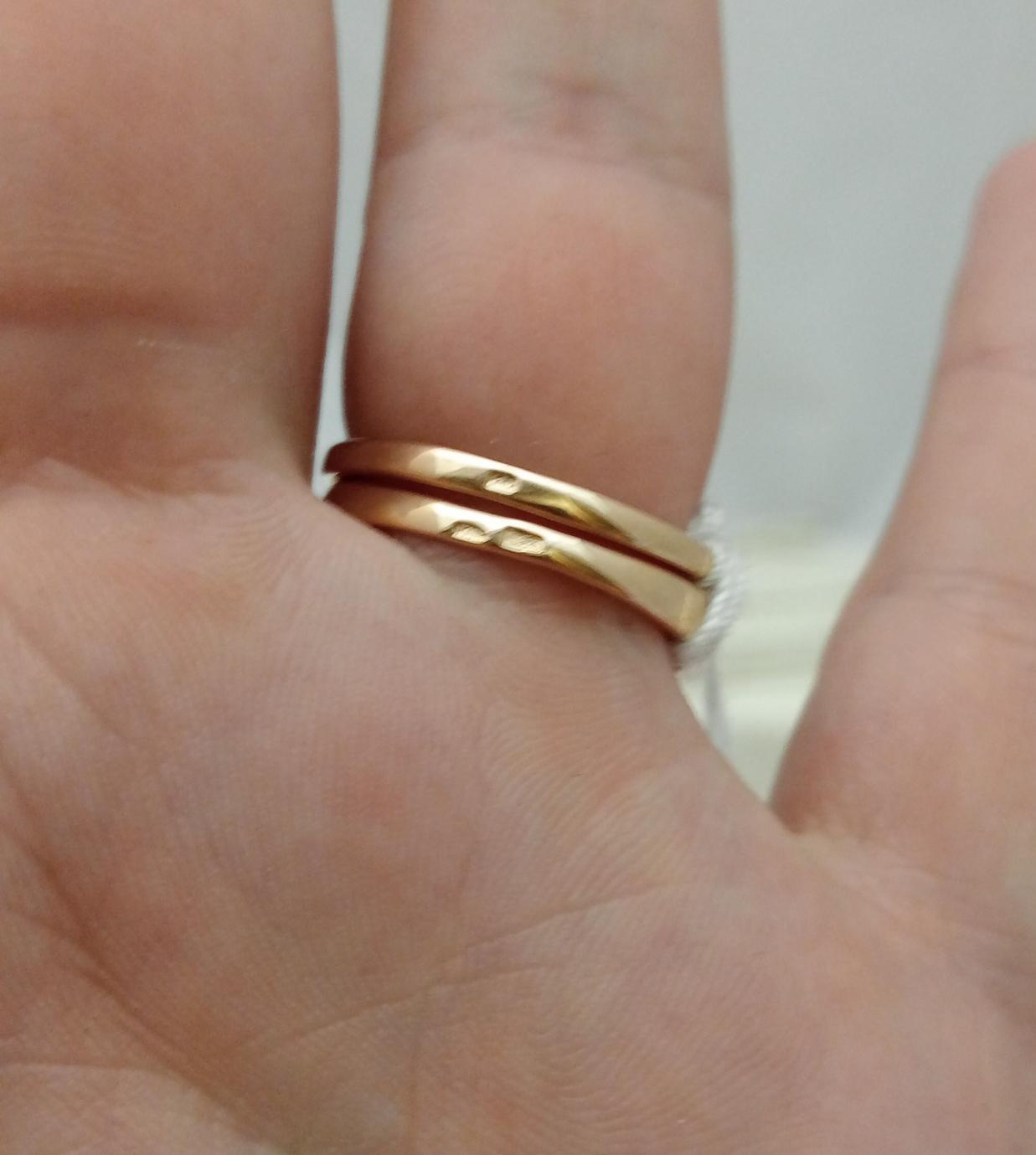 Кольцо из красного золота с цирконием (31959755) 5