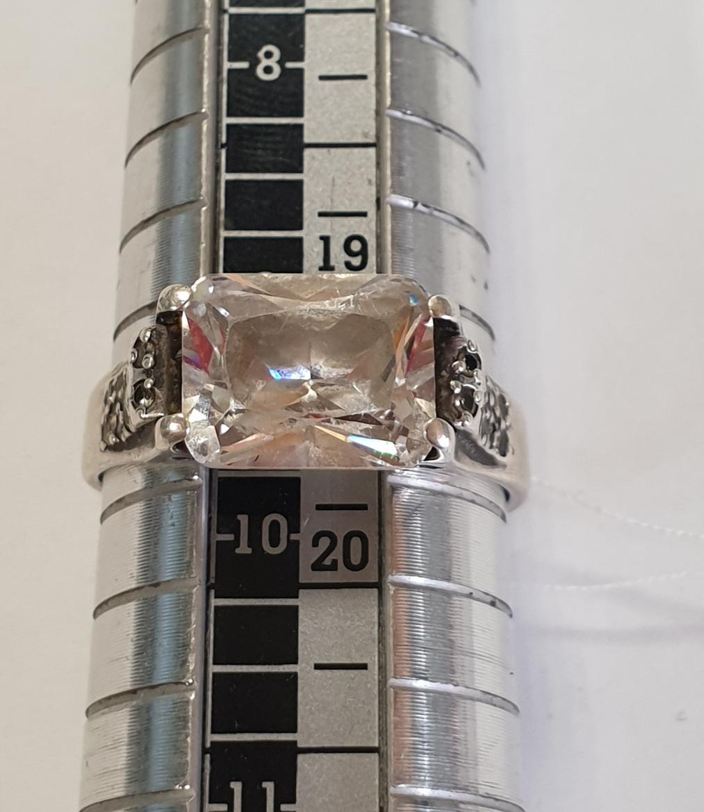 Срібний перстень із цирконієм (33858607) 2