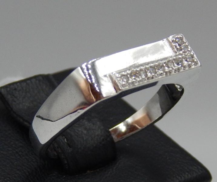Срібний перстень із цирконієм (30848127) 2
