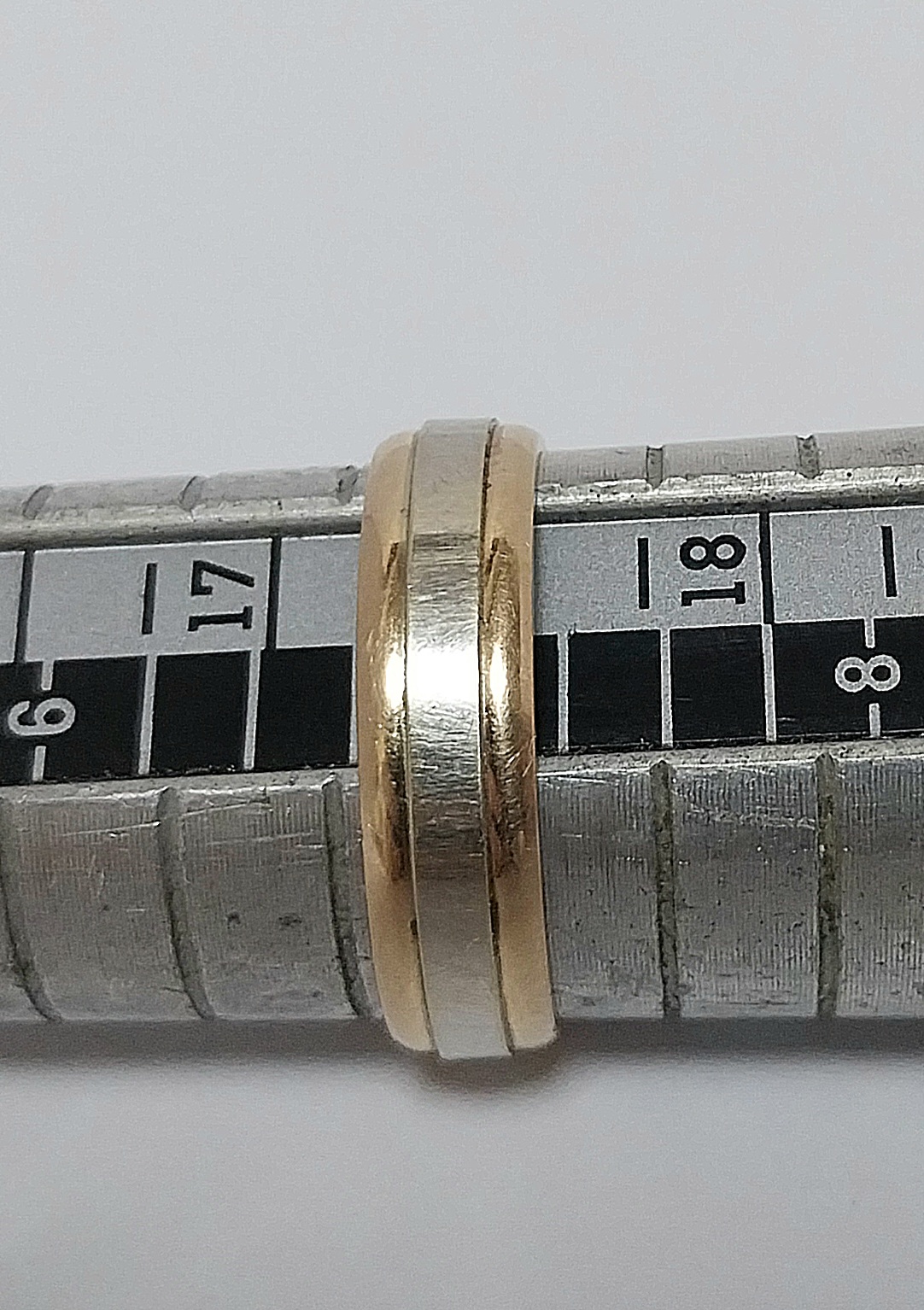 Обручальное кольцо из красного и белого золота (33758993) 3