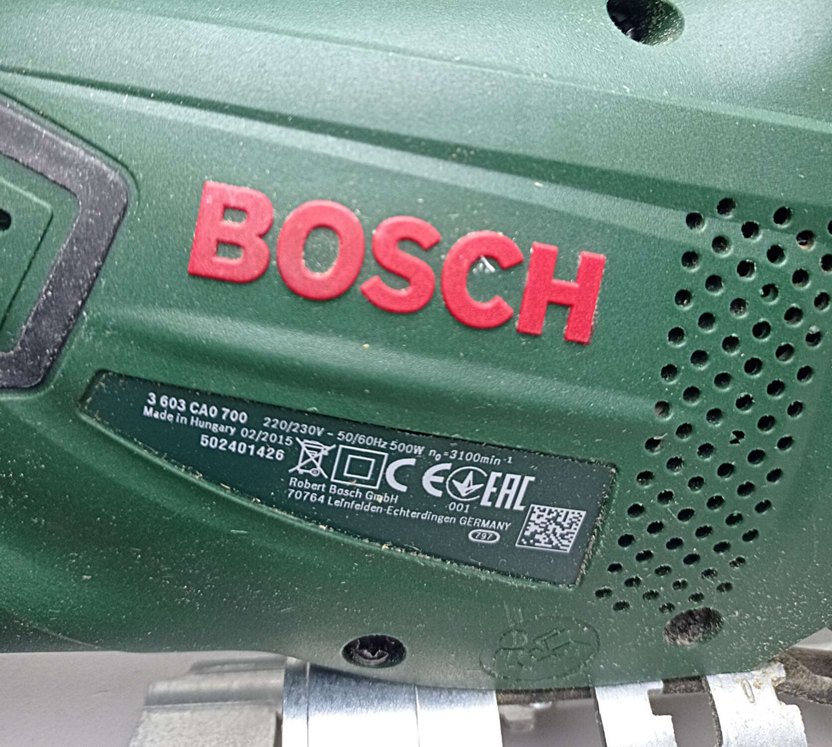 Електролобзик Bosch PST 650 3