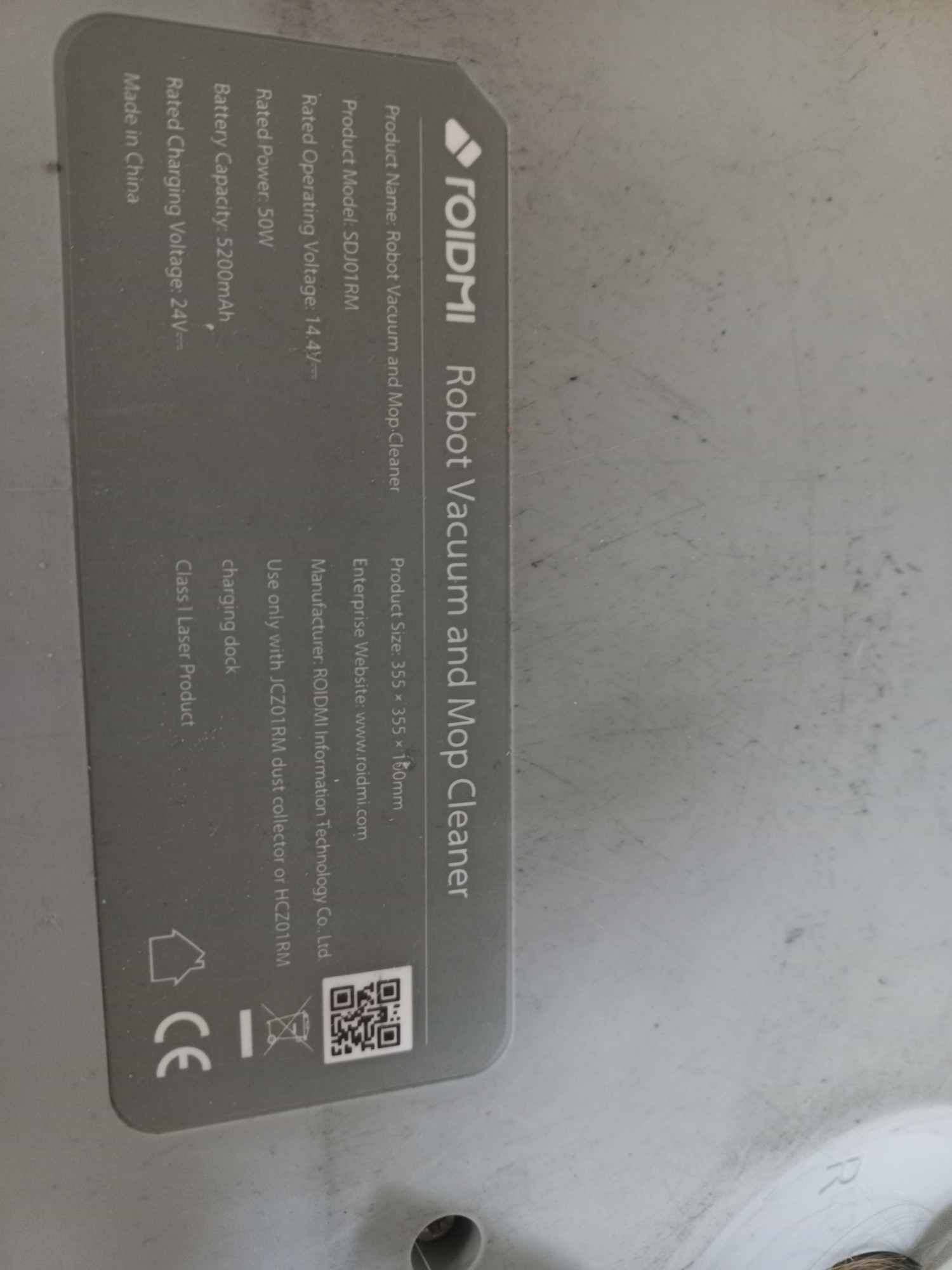 Робот-пилосос Xiaomi Roidmi EVE Plus 2