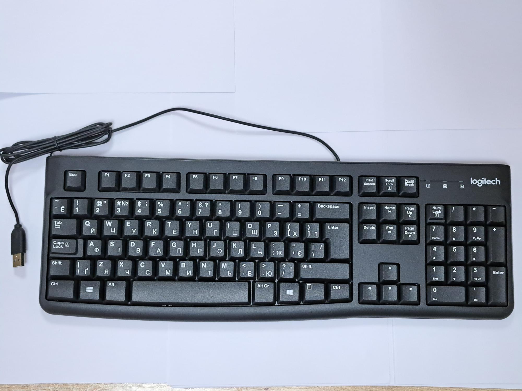 Клавіатура Logitech K120 0