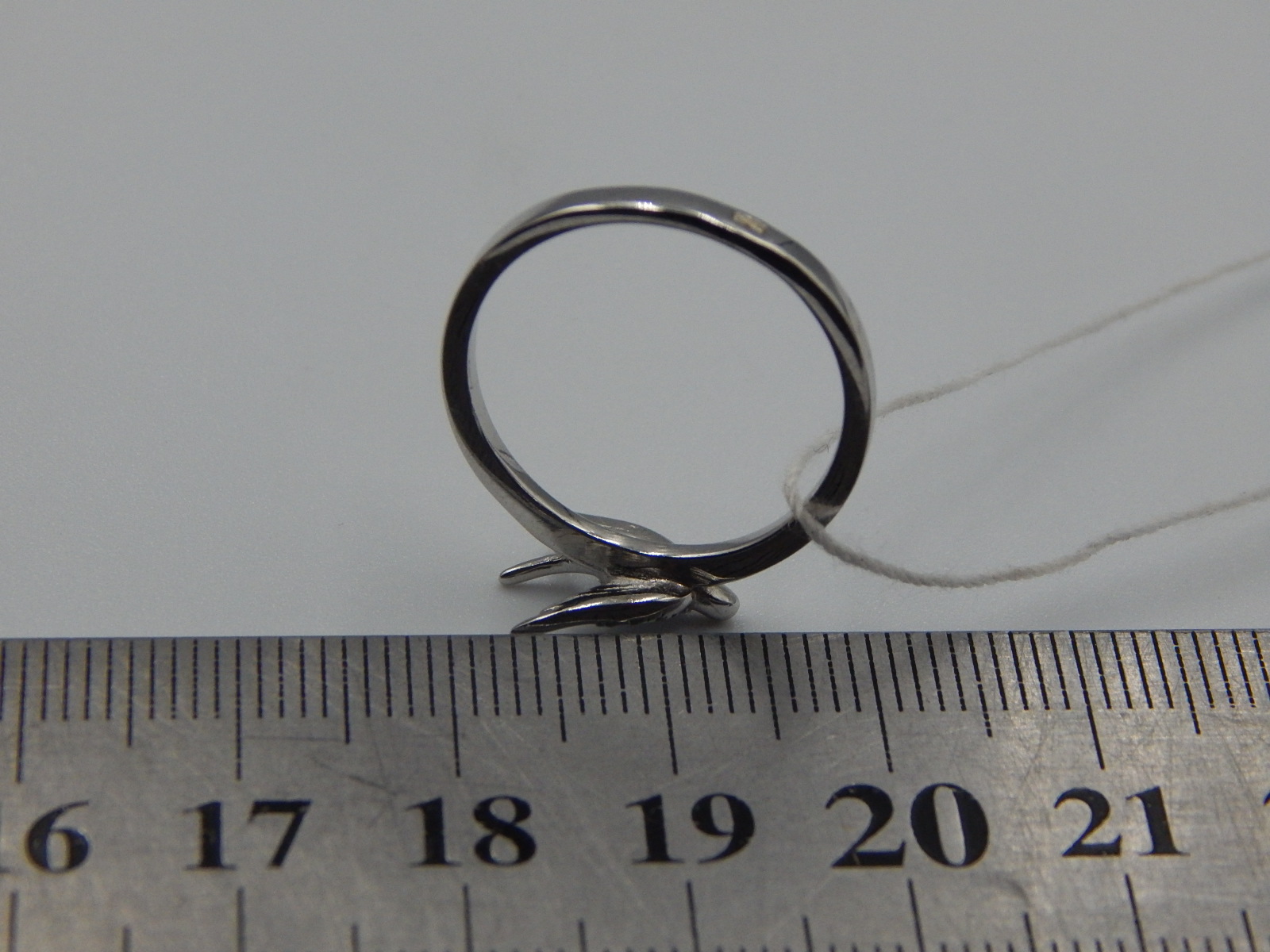 Серебряное кольцо с цирконием (31645564) 3