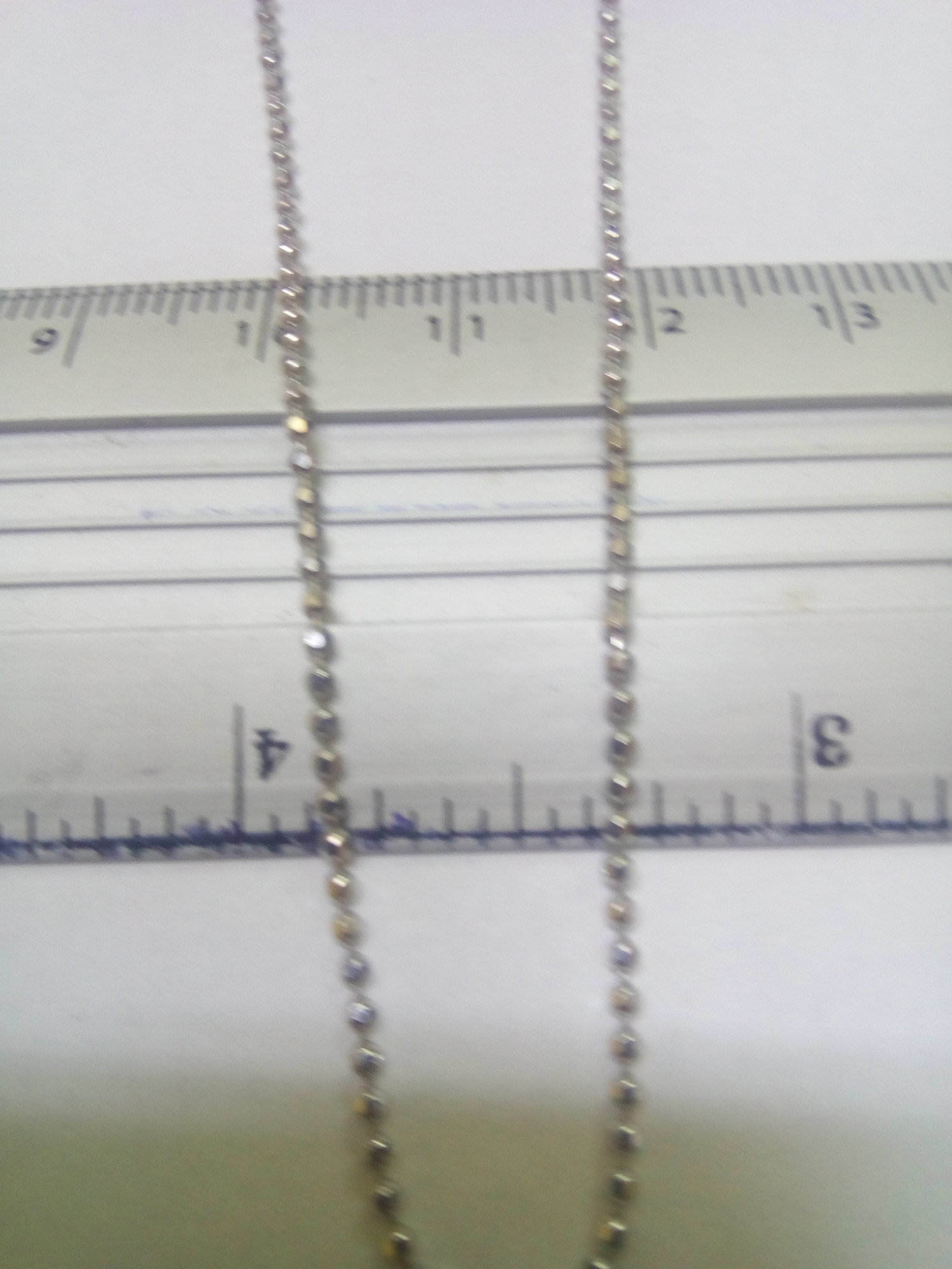 Серебряная цепь с плетением Фантазийное (30519526) 2