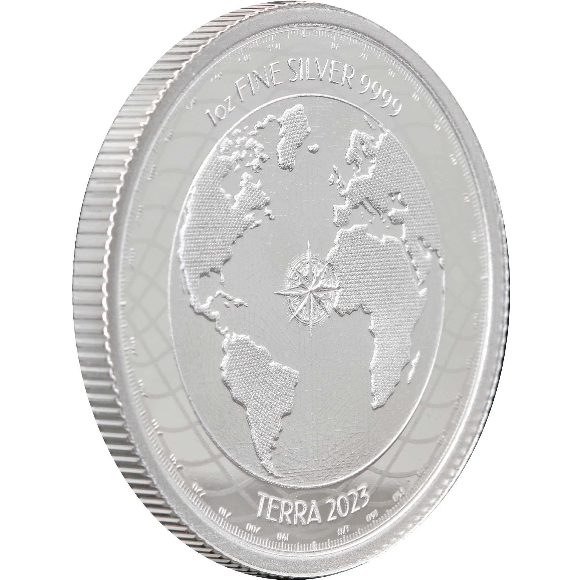 Срібна монета 1oz Терра 2 долари 2023 Ніуе (33272238) 2