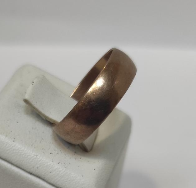 Обручальное кольцо из красного золота (33879245) 1