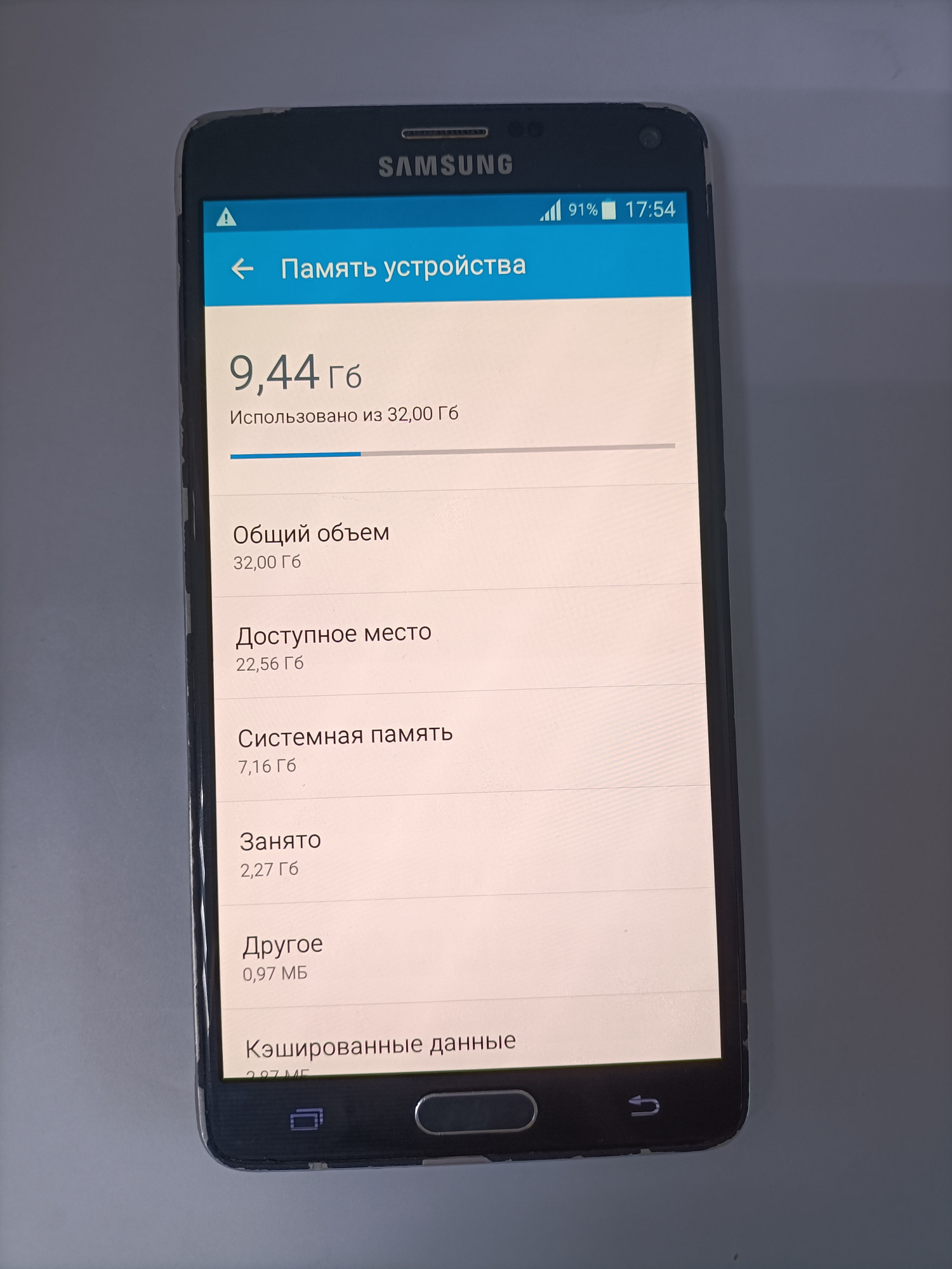 Samsung Galaxy Note 4 (SM-N910H) 3/32Gb 7
