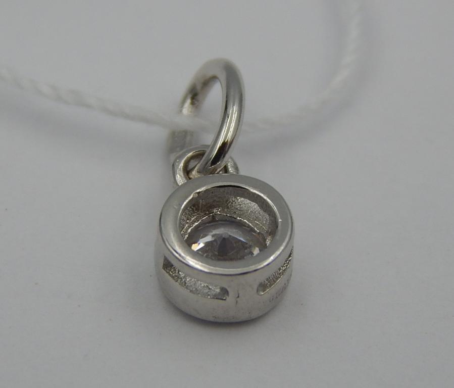 Срібний кулон із цирконієм (32422001) 3