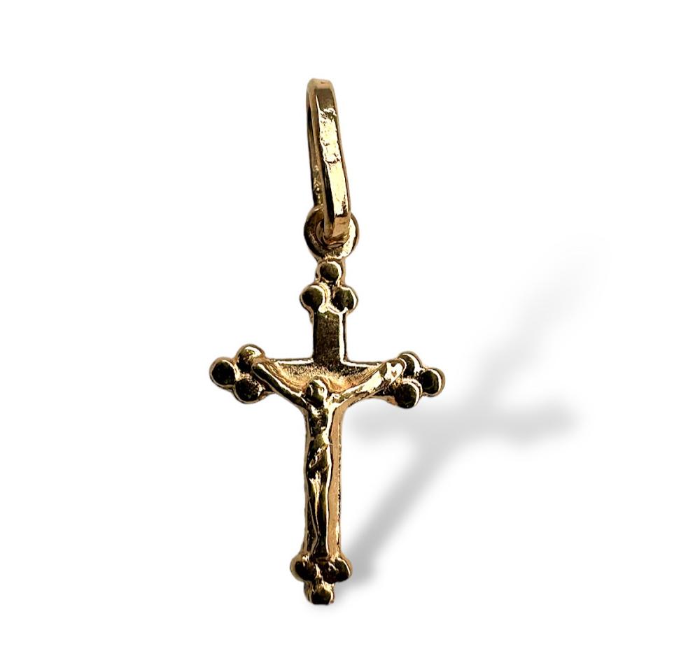 Подвес-крест из красного золота (32740965)  0