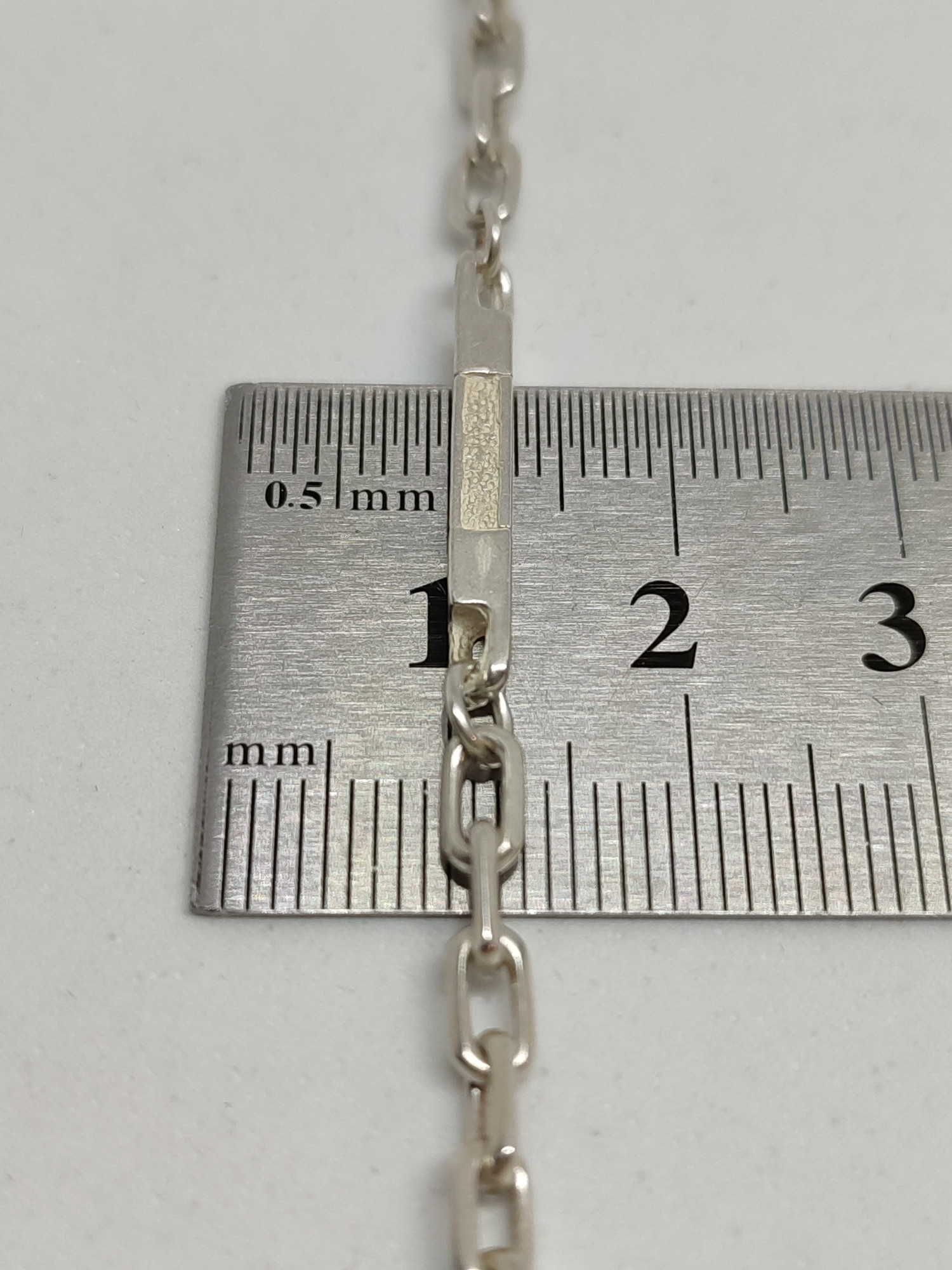 Серебряная цепь с плетением Якорное (30579727) 3