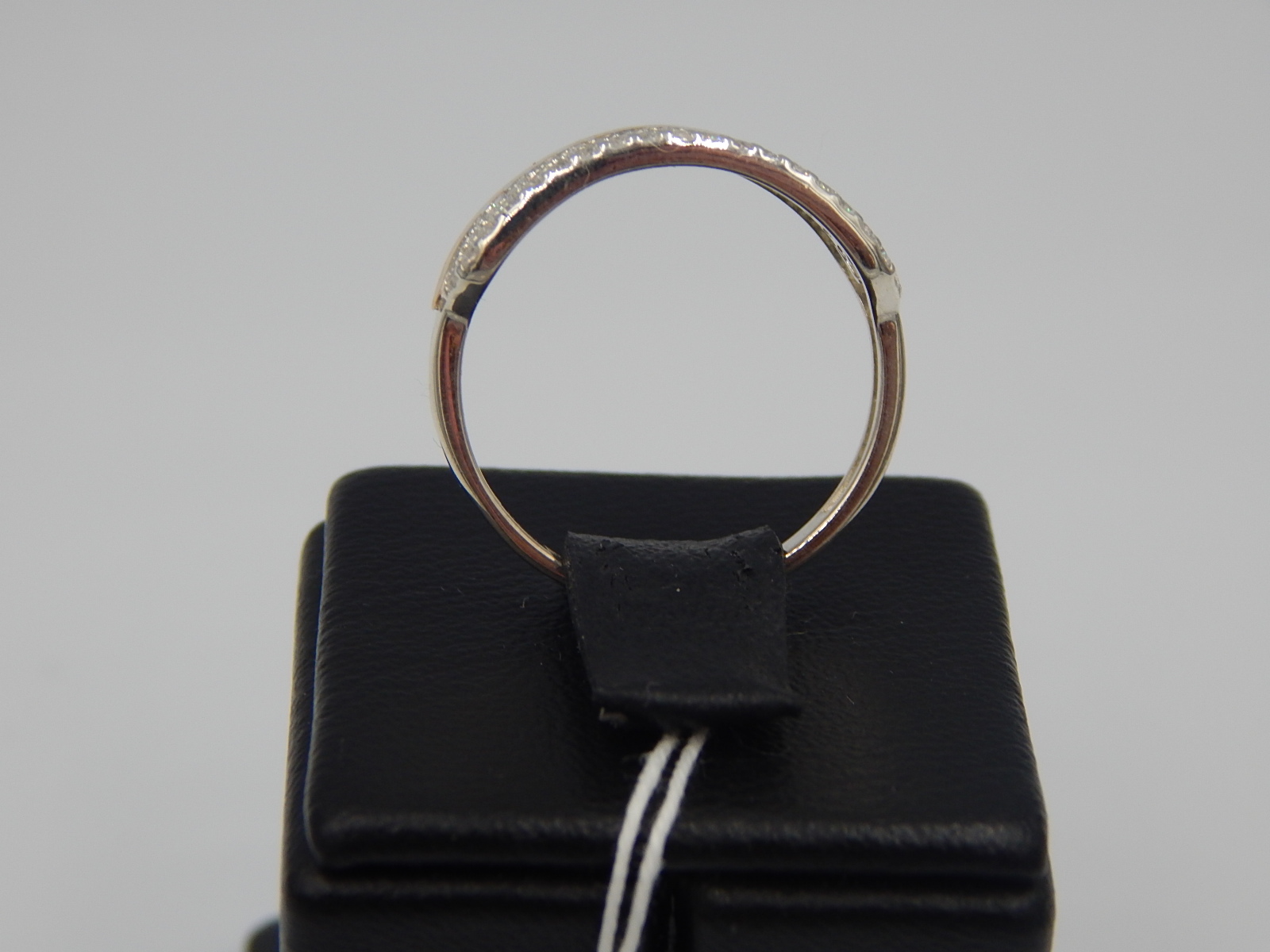 Серебряное кольцо с позолотой и цирконием (30537189) 4