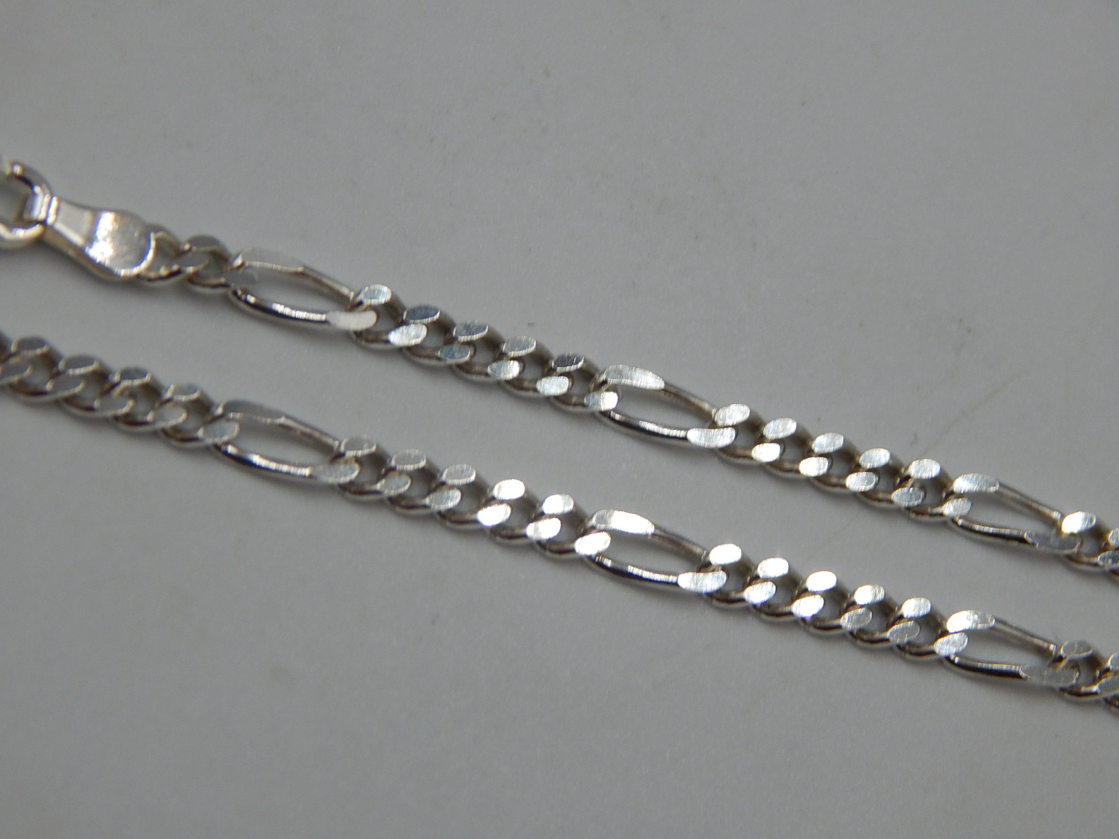 Серебряная цепь с плетением Картье (31349227) 1