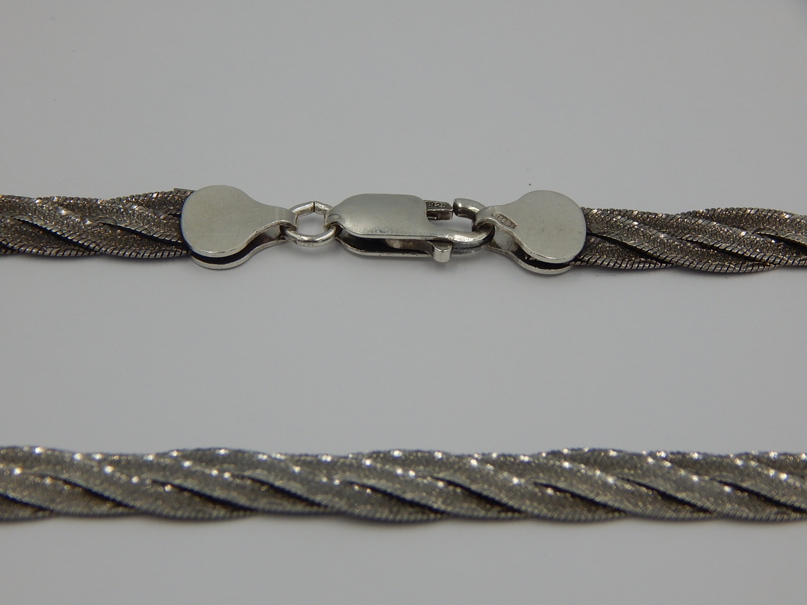 Серебряная цепь с плетением Фантазийное (31051501) 1