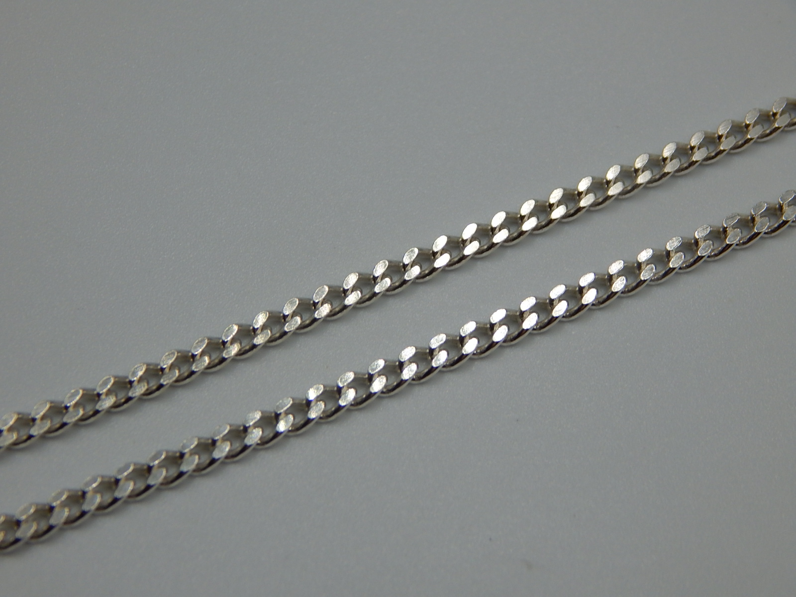 Срібний ланцюг з плетінням панцирне (33257888) 2