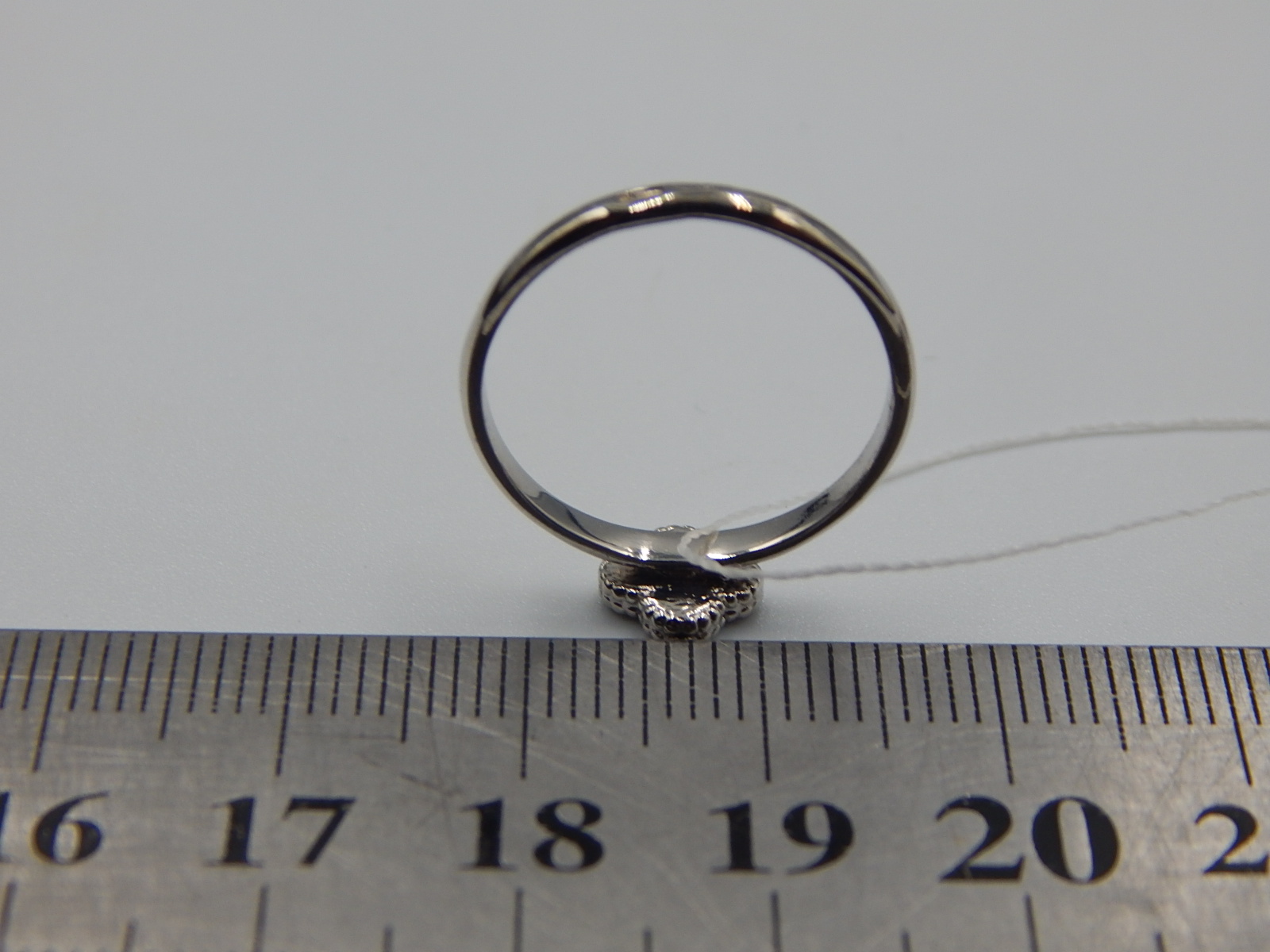 Серебряное кольцо с эмалью (31285744) 3