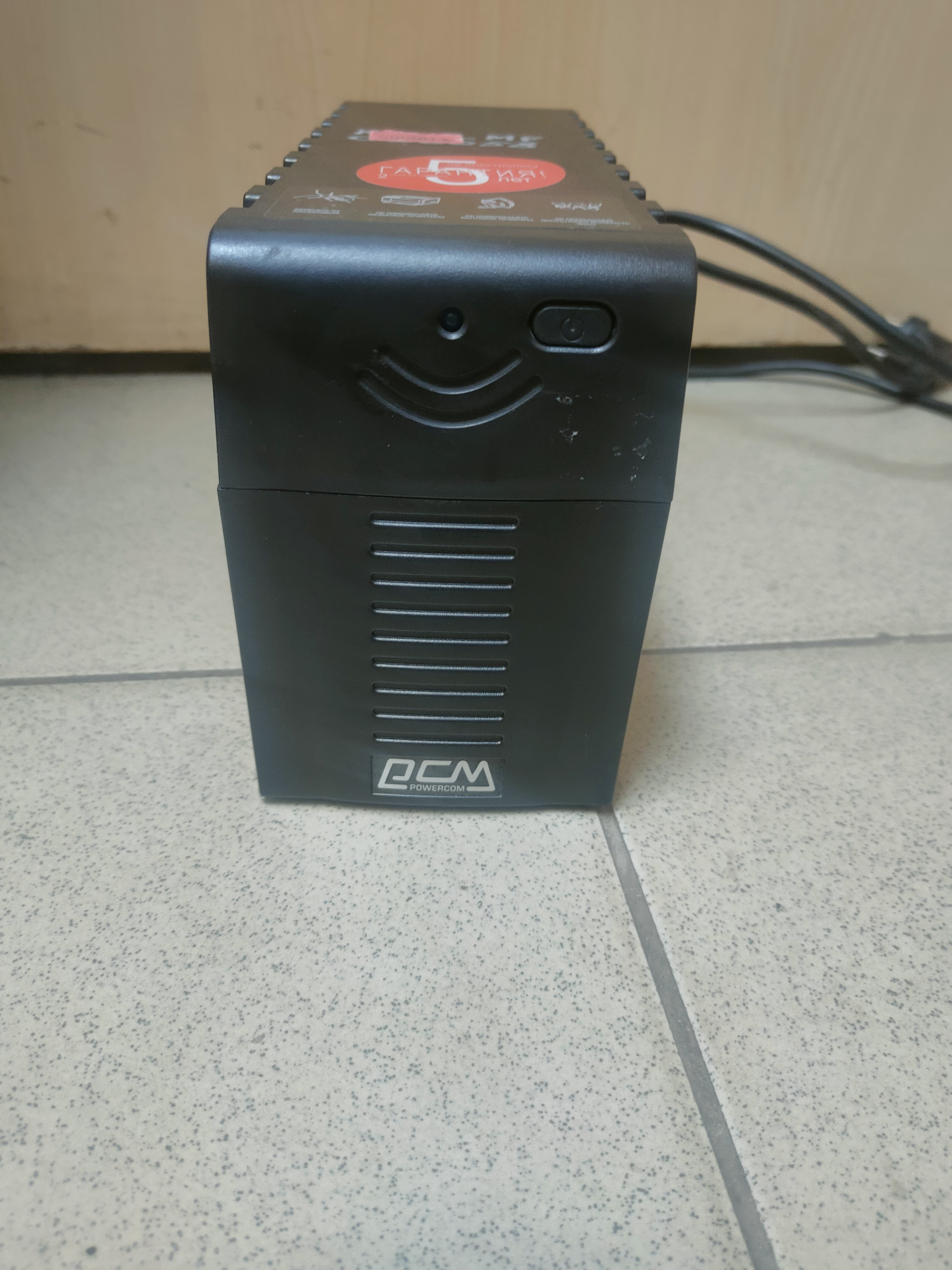 Источник бесперебойного питания Powercom RPT-600AP 0