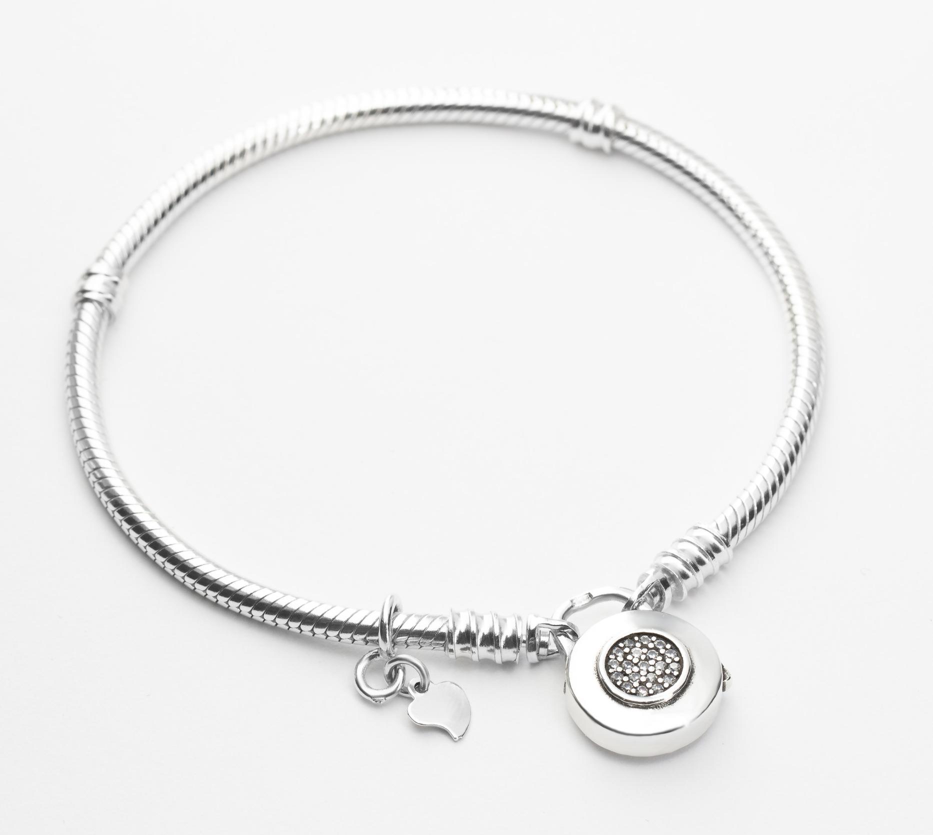 Срібний браслет із цирконієм (29445805) 0