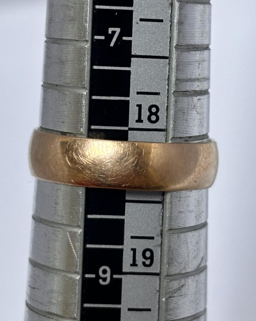 Обручальное кольцо из красного золота (33744989) 3