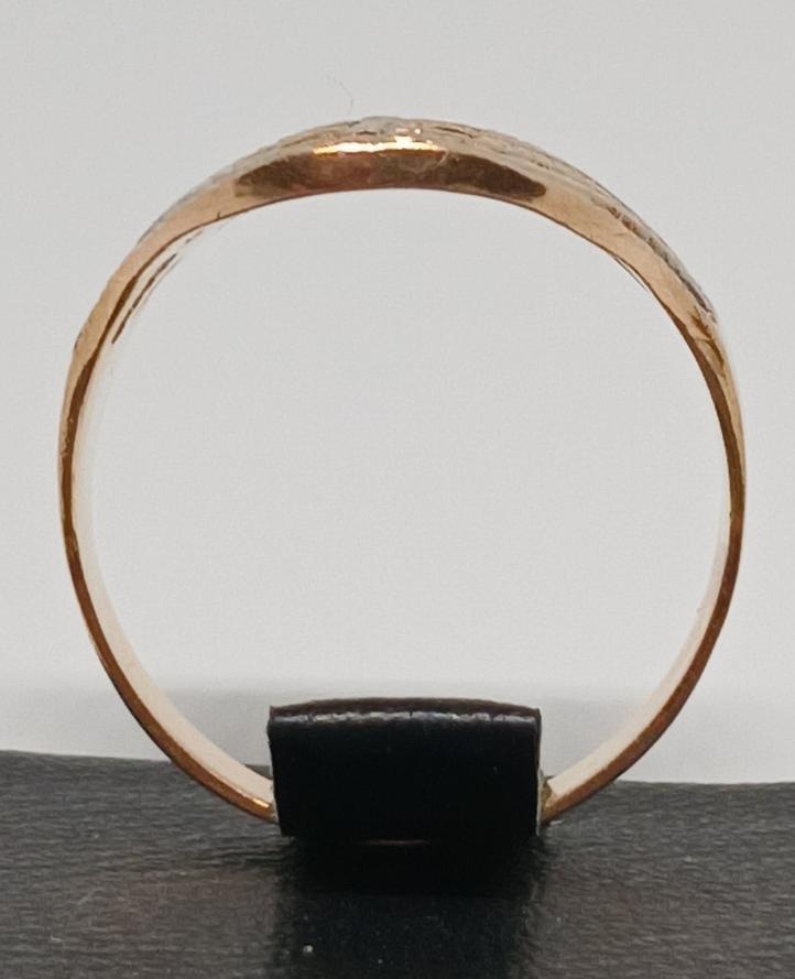 Кольцо из красного и белого золота с цирконием (32854250) 3