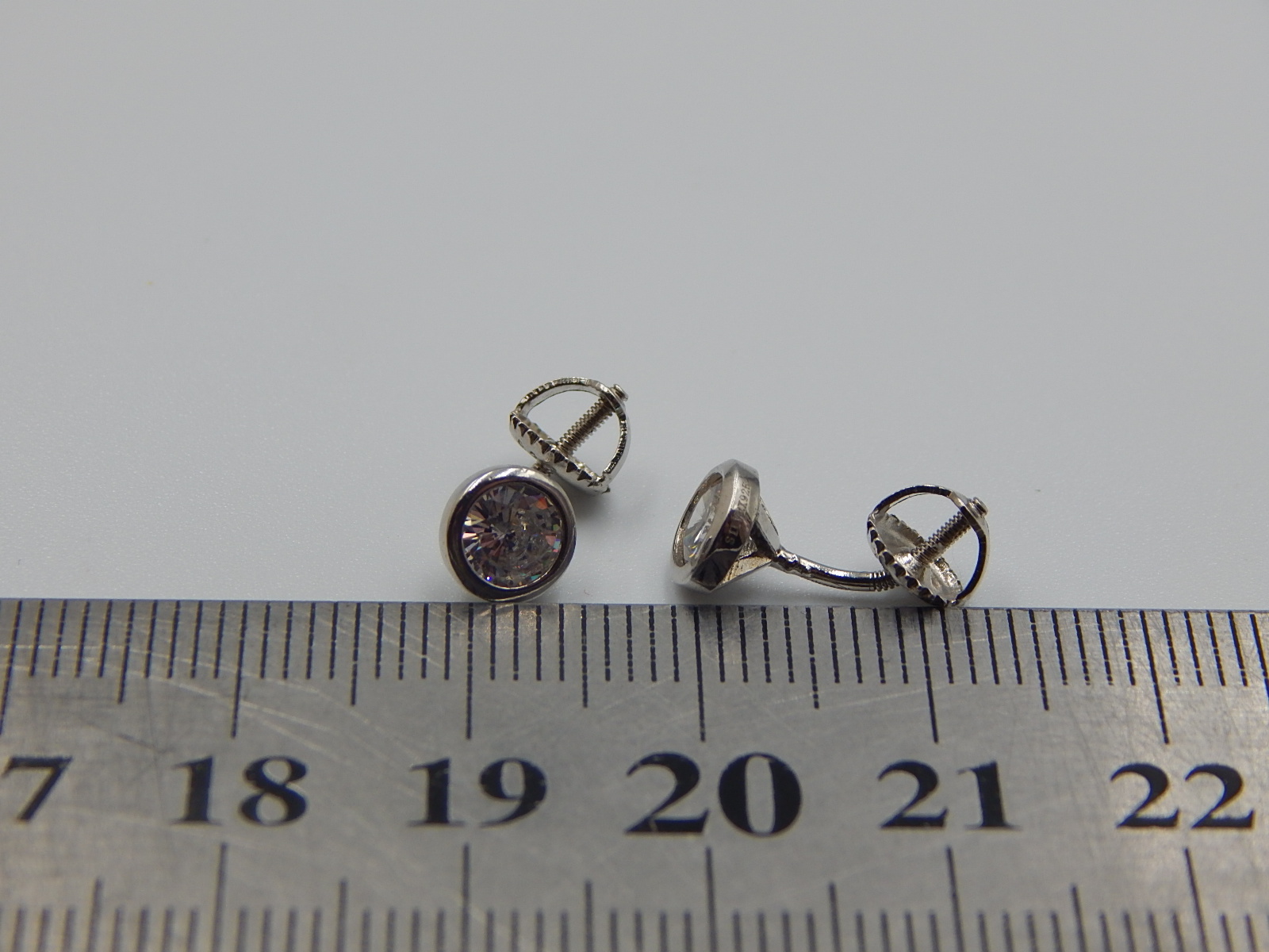Срібні сережки з цирконієм (32217786) 3