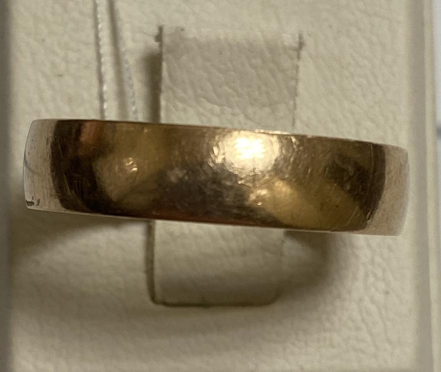 Обручальное кольцо из красного золота (33799749)  0