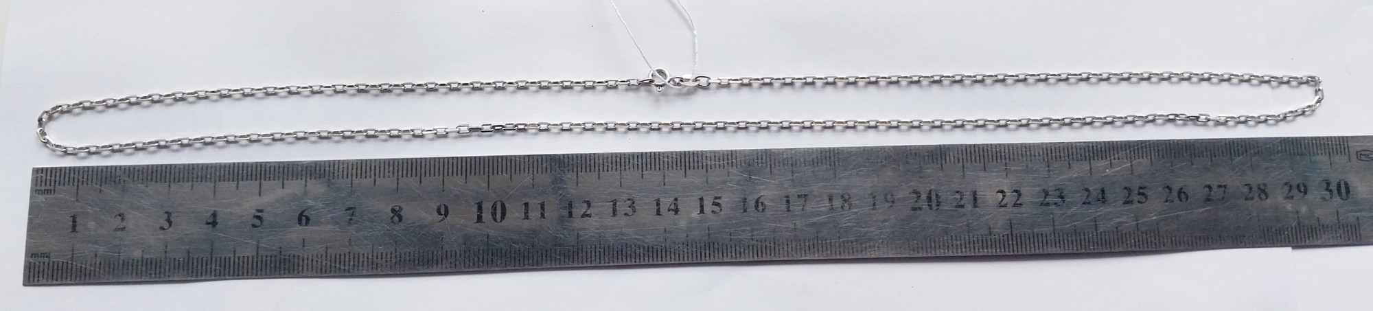 Серебряная цепь с плетением Якорное (33026830) 2