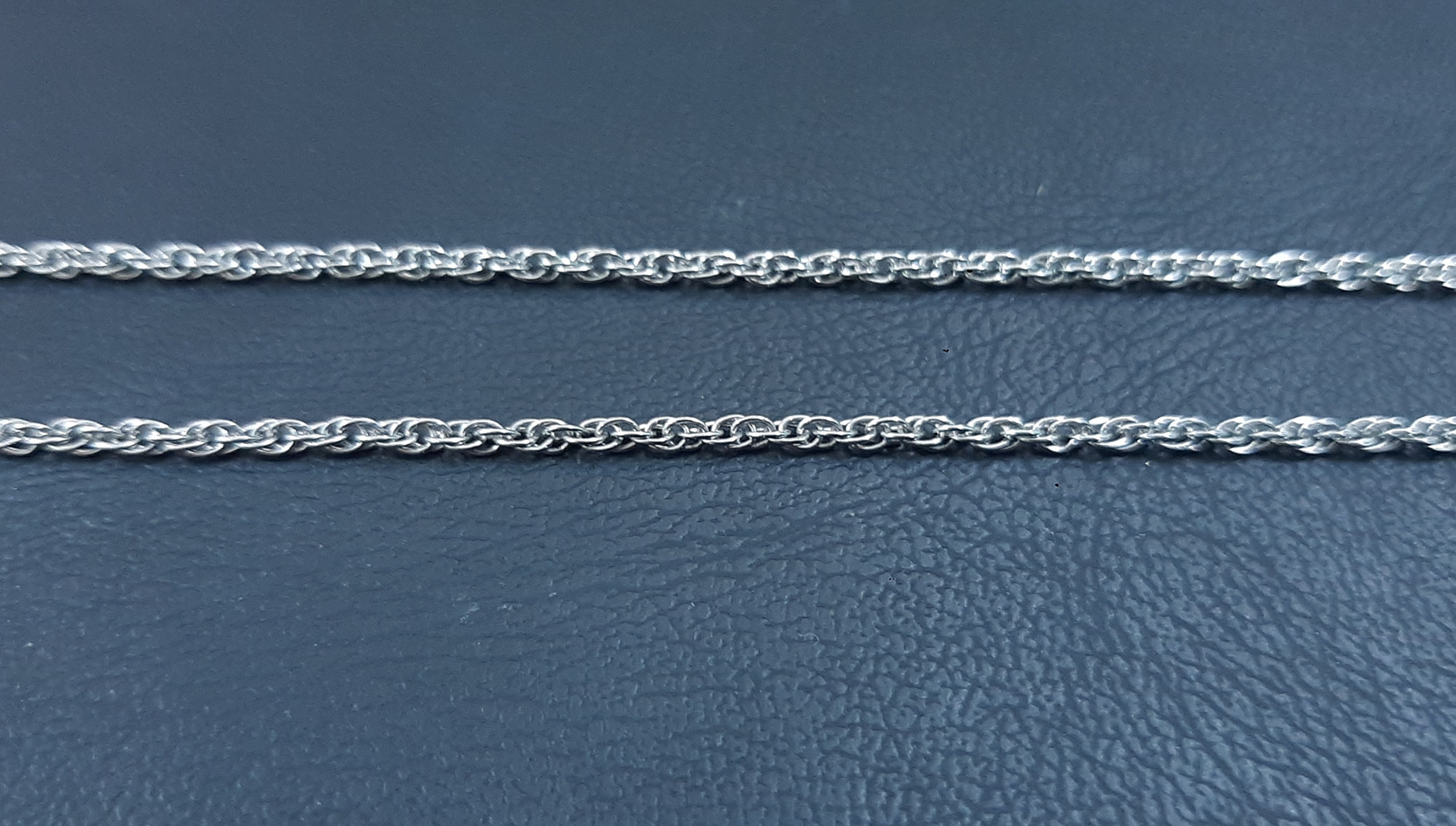 Серебряная цепь с плетением Кордовое (30627628) 3