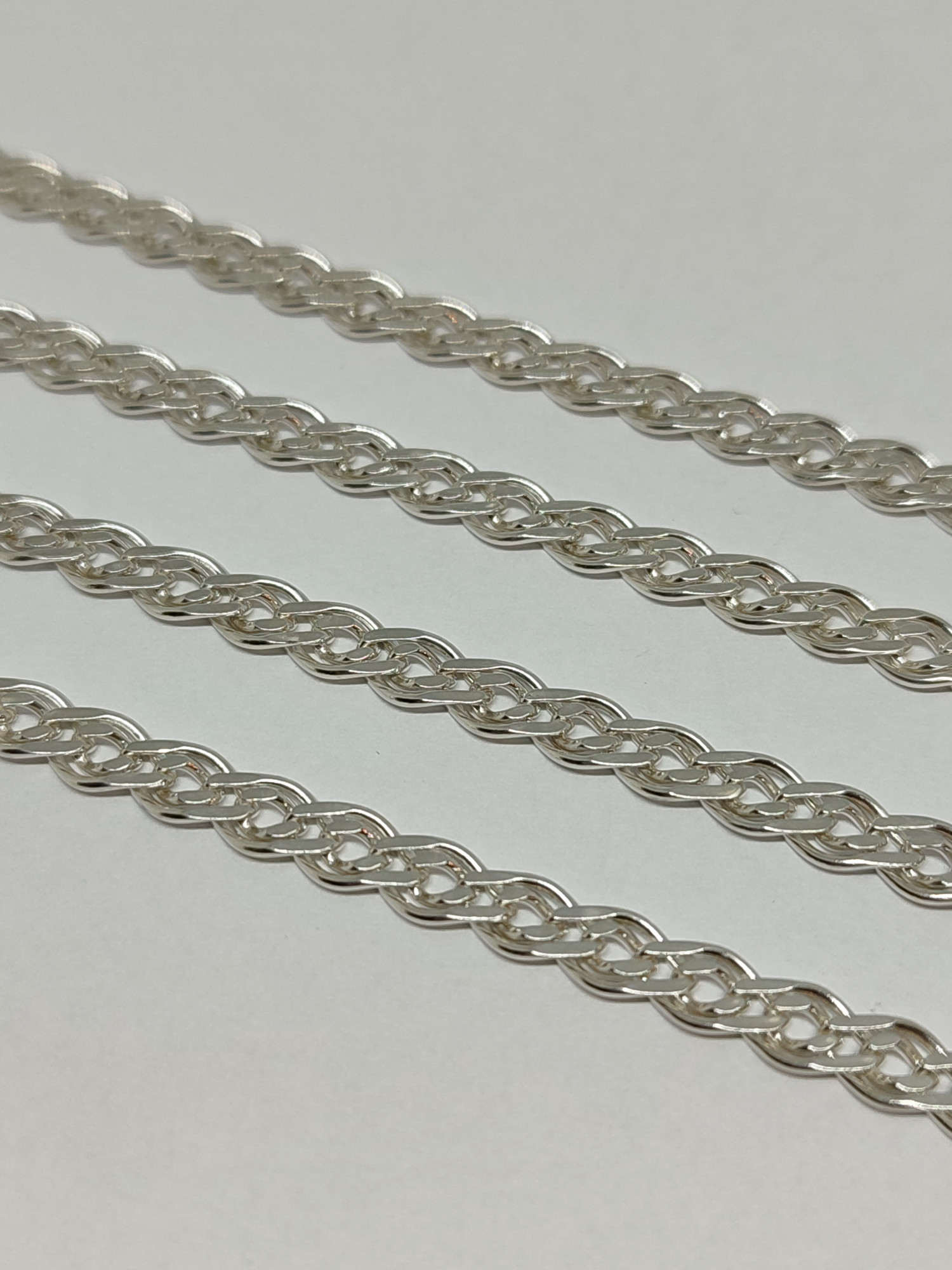 Серебряная цепь с плетением Нонна (33296040) 1