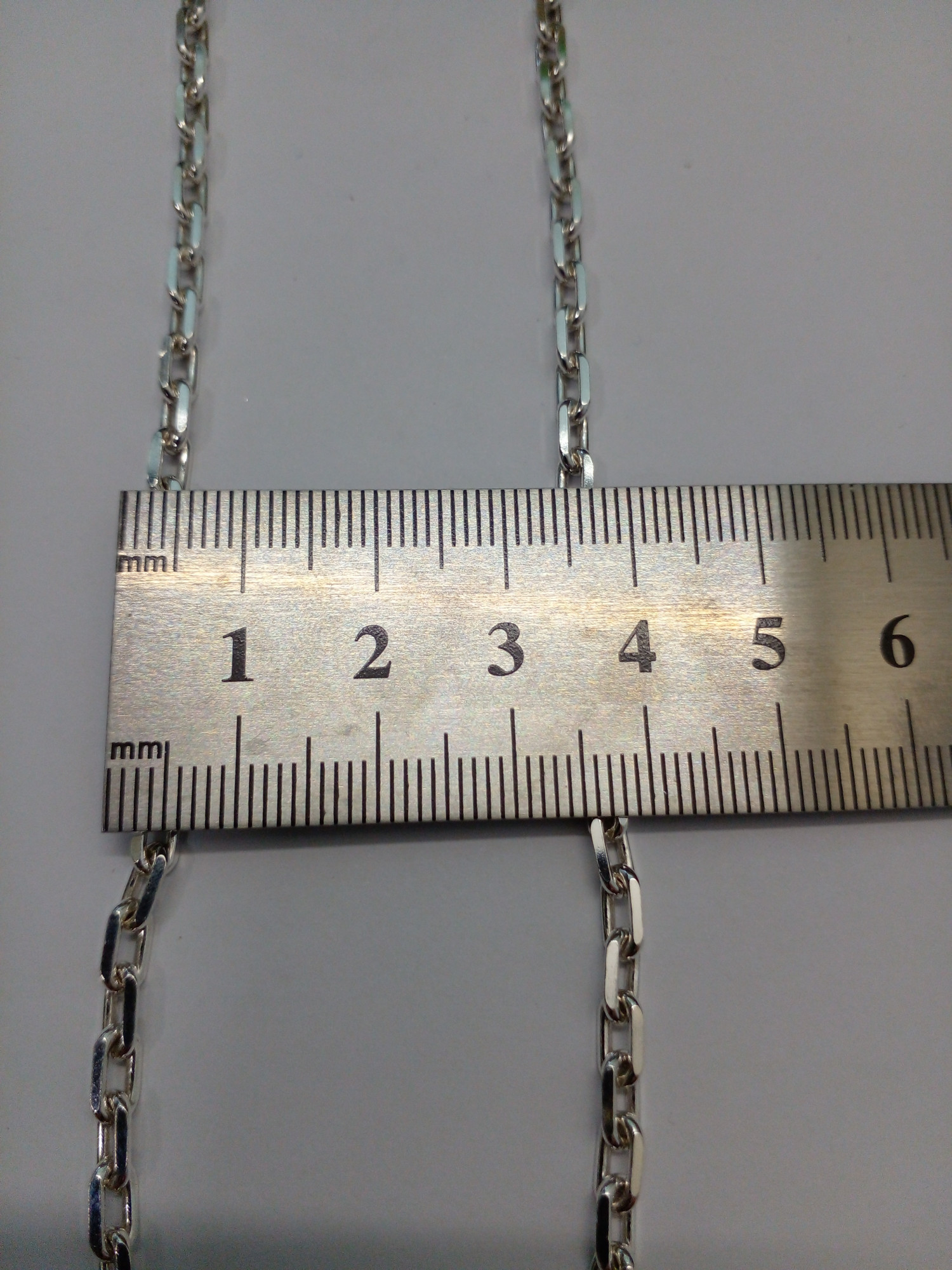 Серебряная цепь с плетением Якорное (33481970) 1
