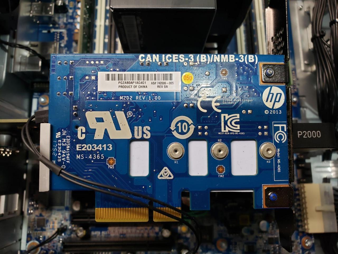 Системний блок HP Z440 (Intel Xeon E5-1650 v4/32GB/SSD512Gb) (33280373) 1