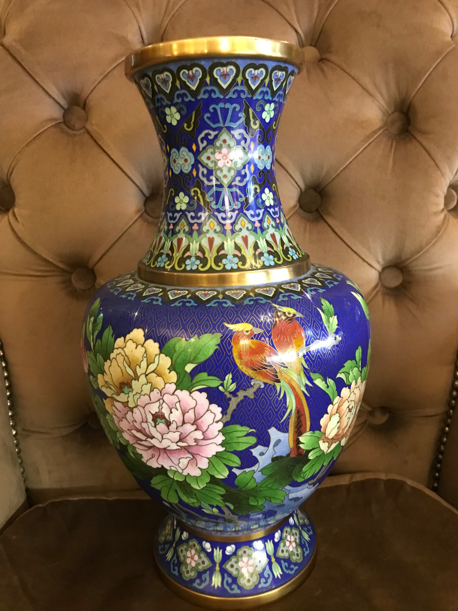 Декоративная китайская ваза (Клуазоне) 31169889 5