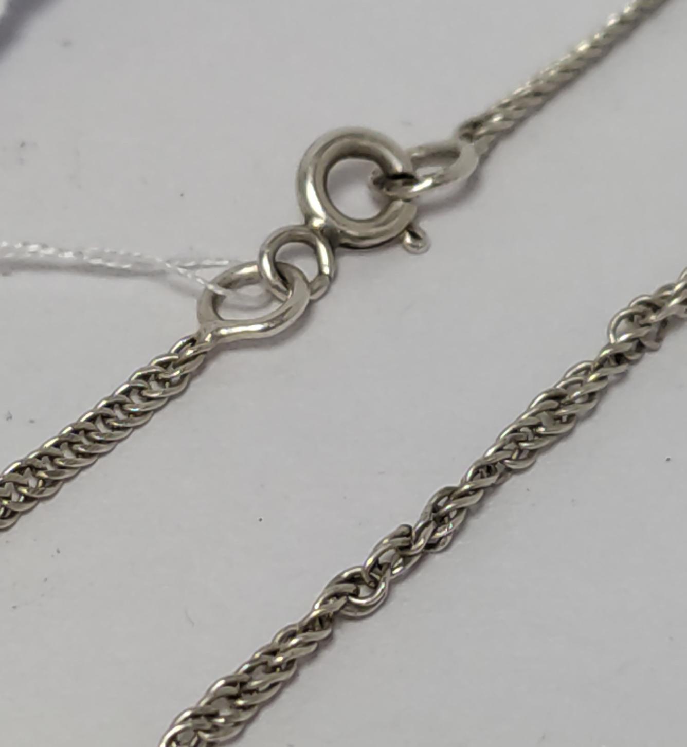Серебряная цепь с плетением Фантазийное (33666789) 0