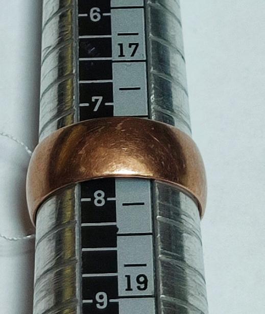 Обручальное кольцо из красного золота (33684999) 2