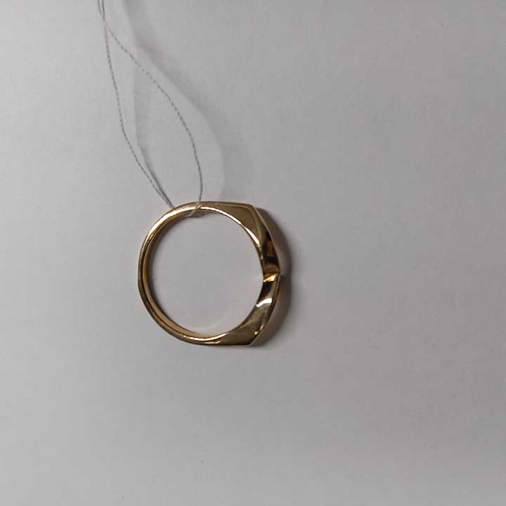 Кольцо из красного золота с бриллиантом (-ми) (27417417) 6