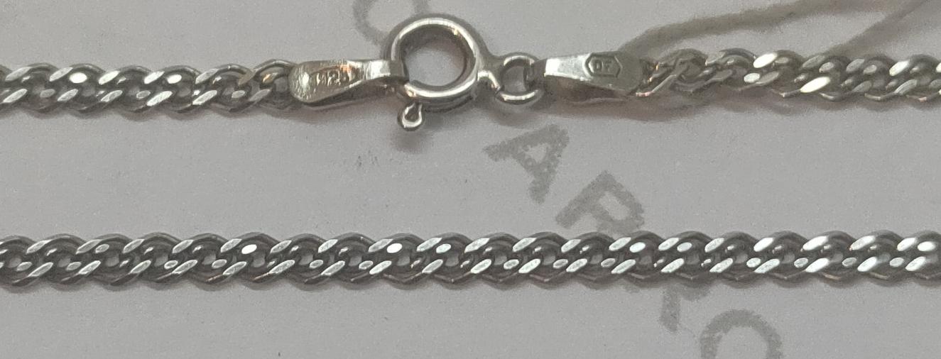 Серебряная цепь с плетением Нонна (30518204) 0