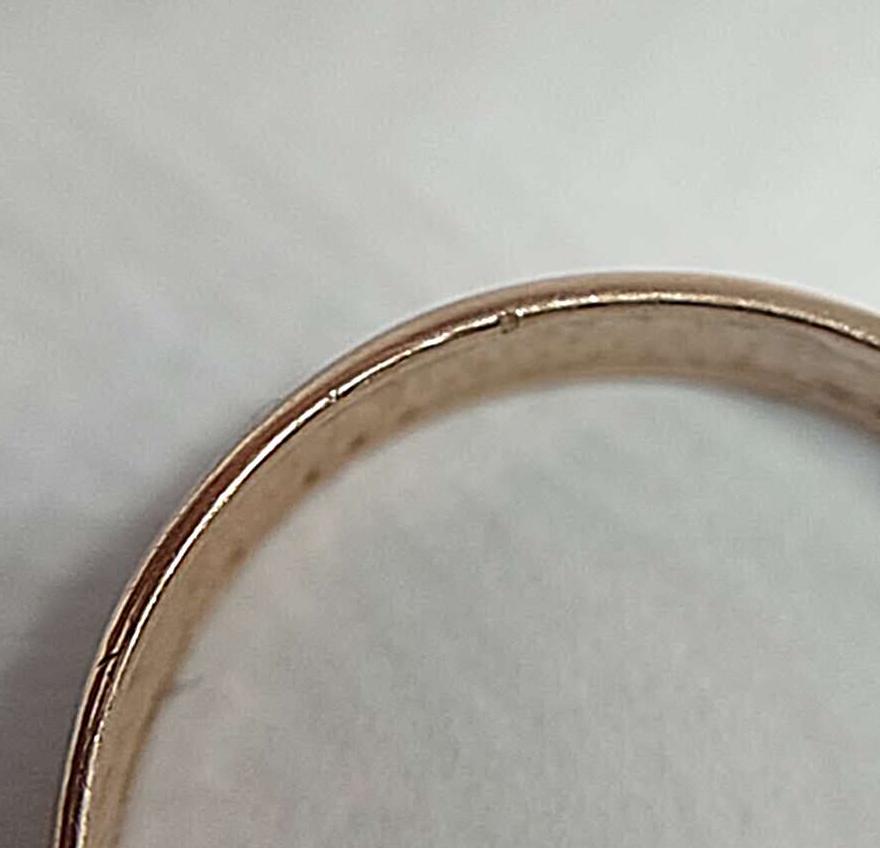 Кольцо из красного золота с бриллиантом (-ми) (33021320)  9