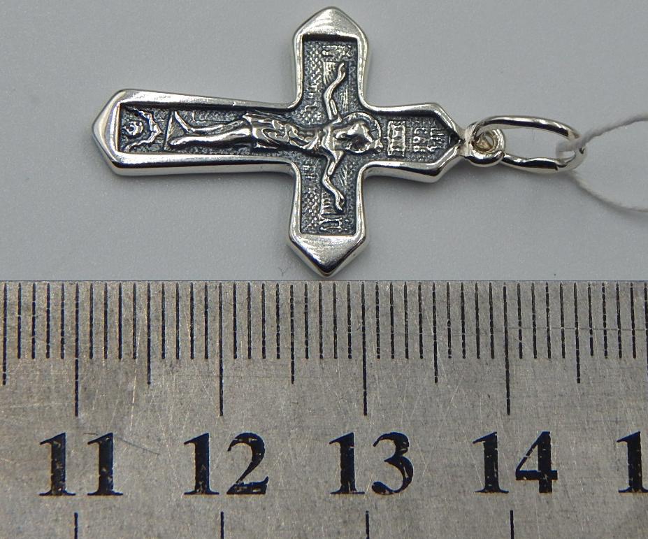 Срібний підвіс-хрест (32561288) 2